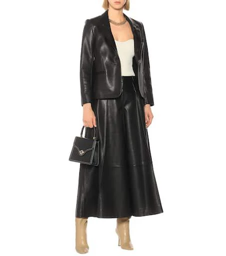 Khaite Selma high-rise leather pants 2