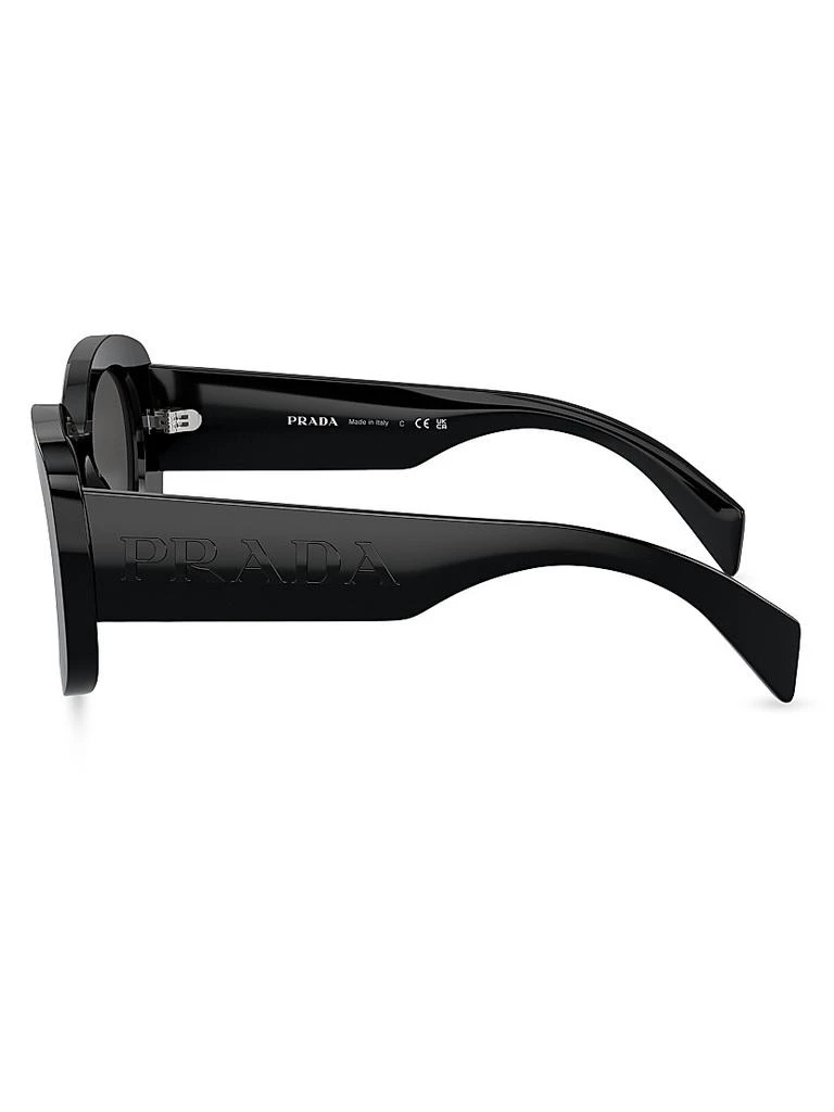 Prada 55MM Oval Sunglasses 3