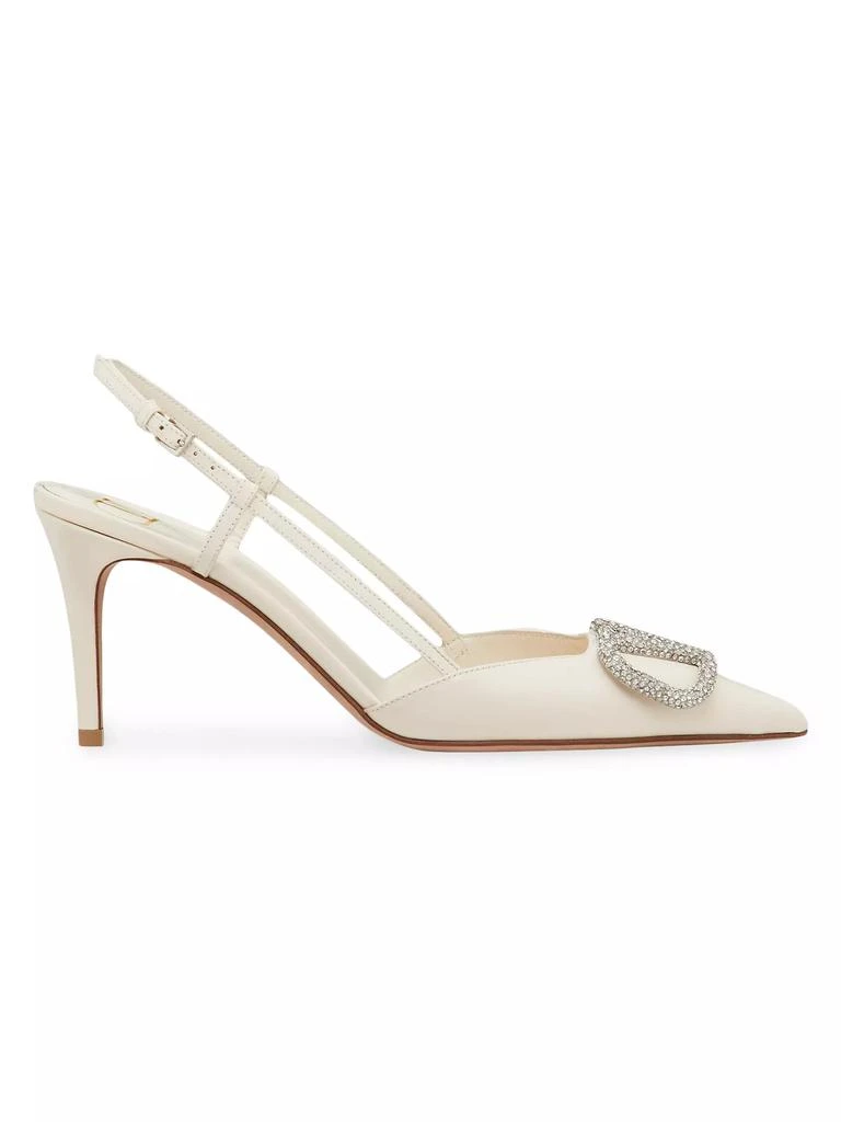 Valentino VLogo Signature Slingback Pumps 80MM 1