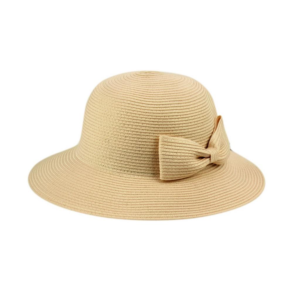 Epoch Hats Company Angela & William Poly Braid Bucket Sun Hat with Ribbon
