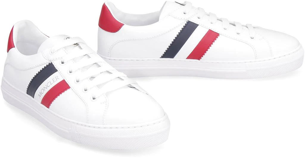 MONCLER ARIEL LEATHER LOW-TOP SNEAKERS 3