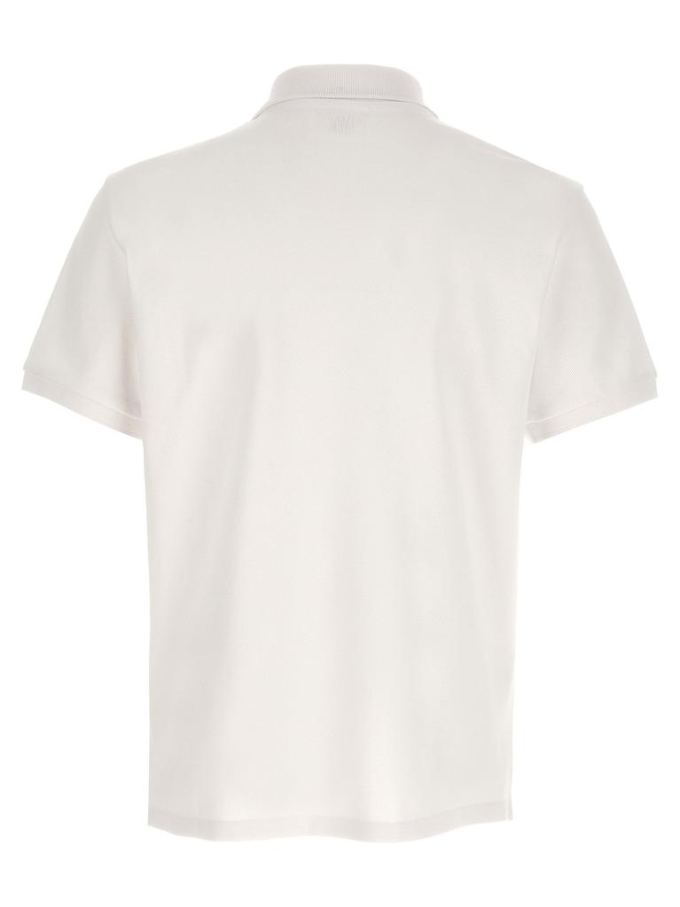 AMI AMI Paris Ami de Coeur Logo Embroidered Polo Shirt