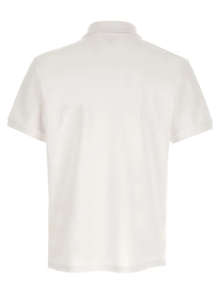 AMI AMI Paris Ami de Coeur Logo Embroidered Polo Shirt 2