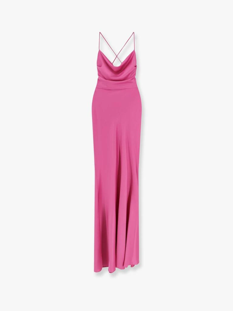 ACTUALEE Satin long dress 1