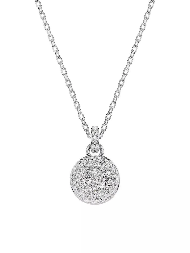 Swarovski Sublima Rhodium-Plated & Swarovski Crystal Pendant Necklace 1