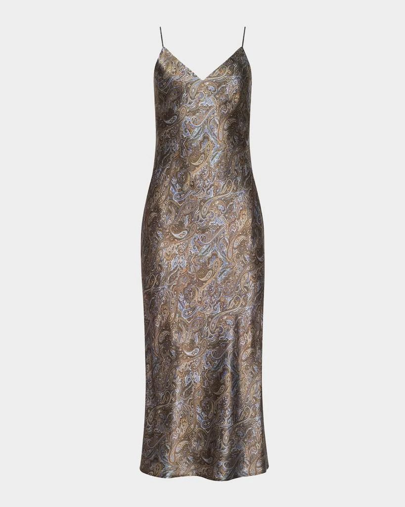 L
Agence Seridie Paisley Mid-Length Slip Dress