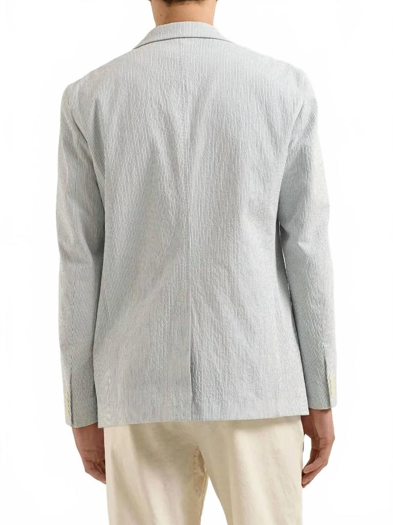 ORLEBAR BROWN Garret Pinstripe Blazer In Midnight Navy White 2