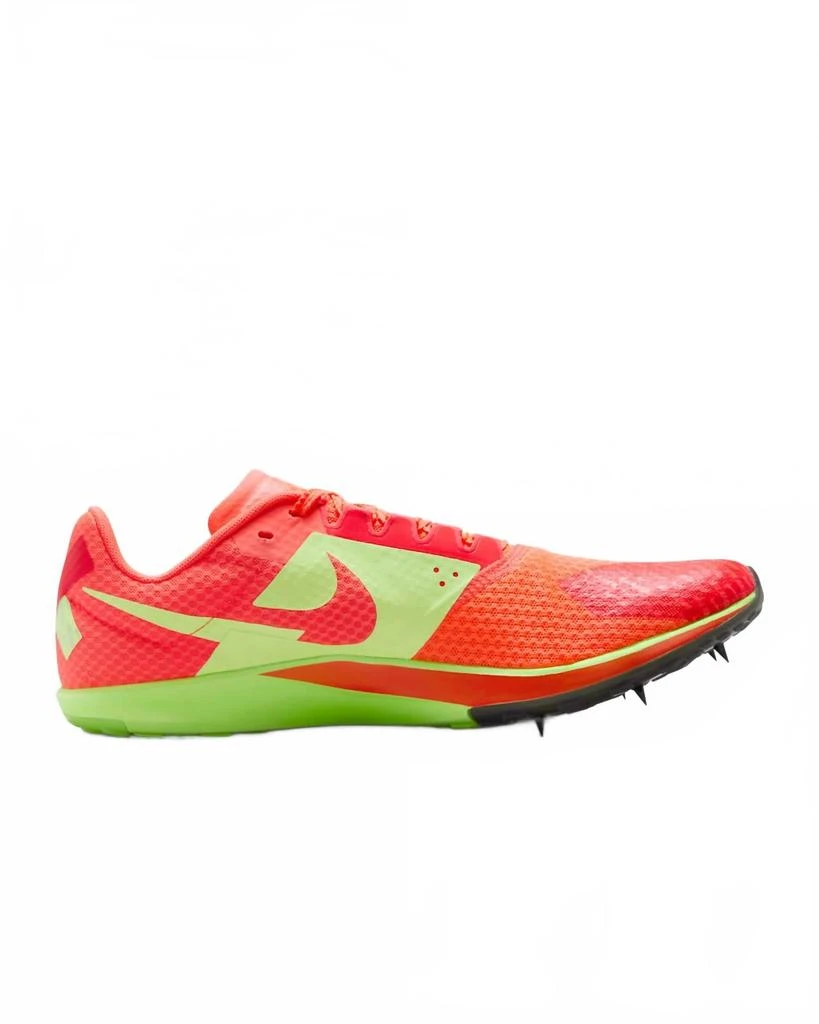 NIKE Men
s Zoom Rival Xc 6 Cross-Country Spikes Shoes In Hyper Orange/lime Blast 2