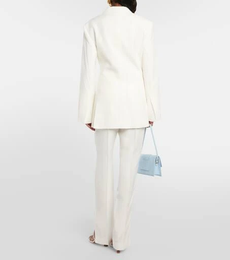 Jacquemus La Veste Tibau asymmetric blazer 3