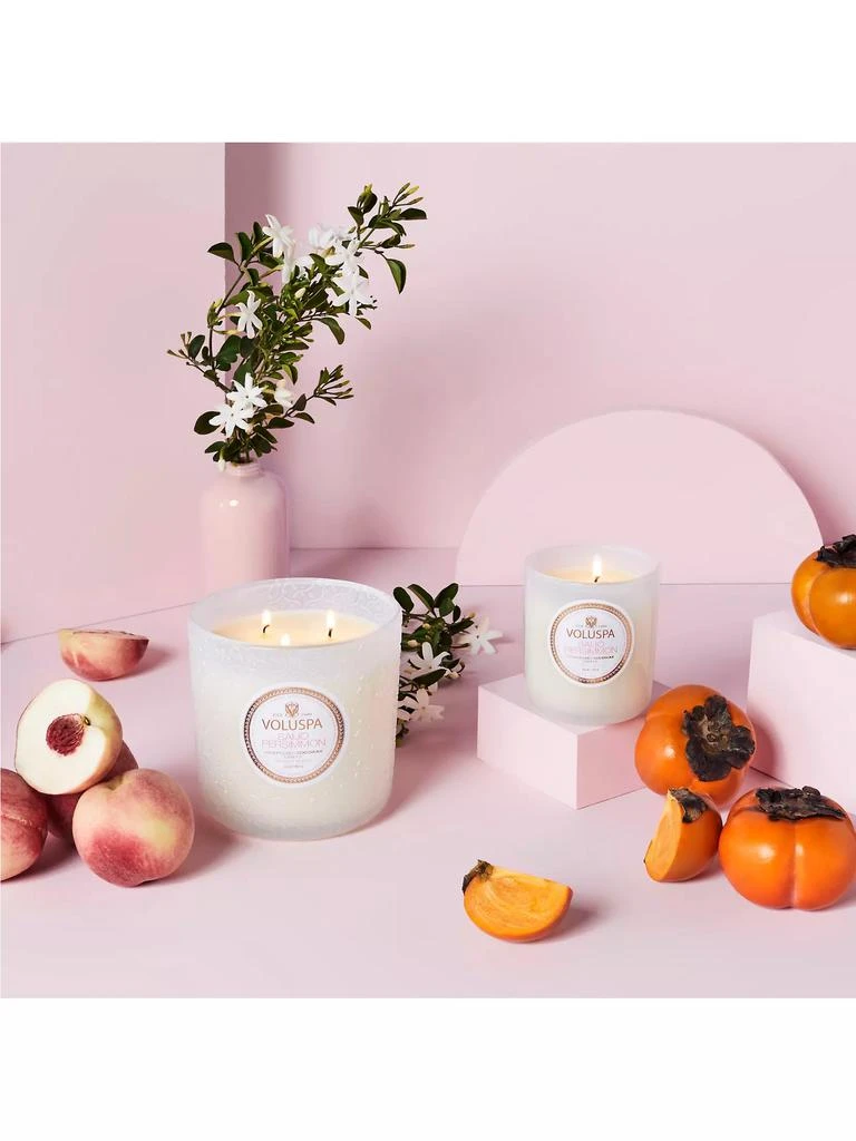 Voluspa Saijo Persimmon Luxe Candle 4