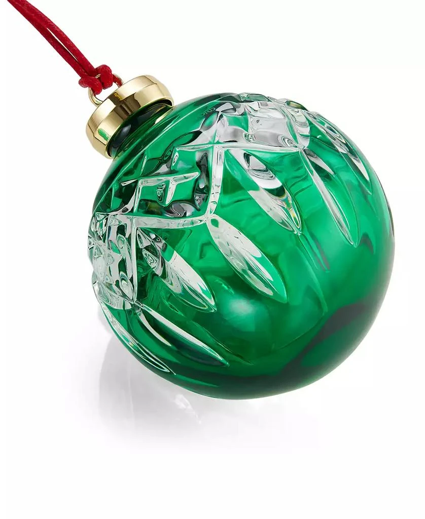 Waterford Crystal Lismore Bauble Green 3