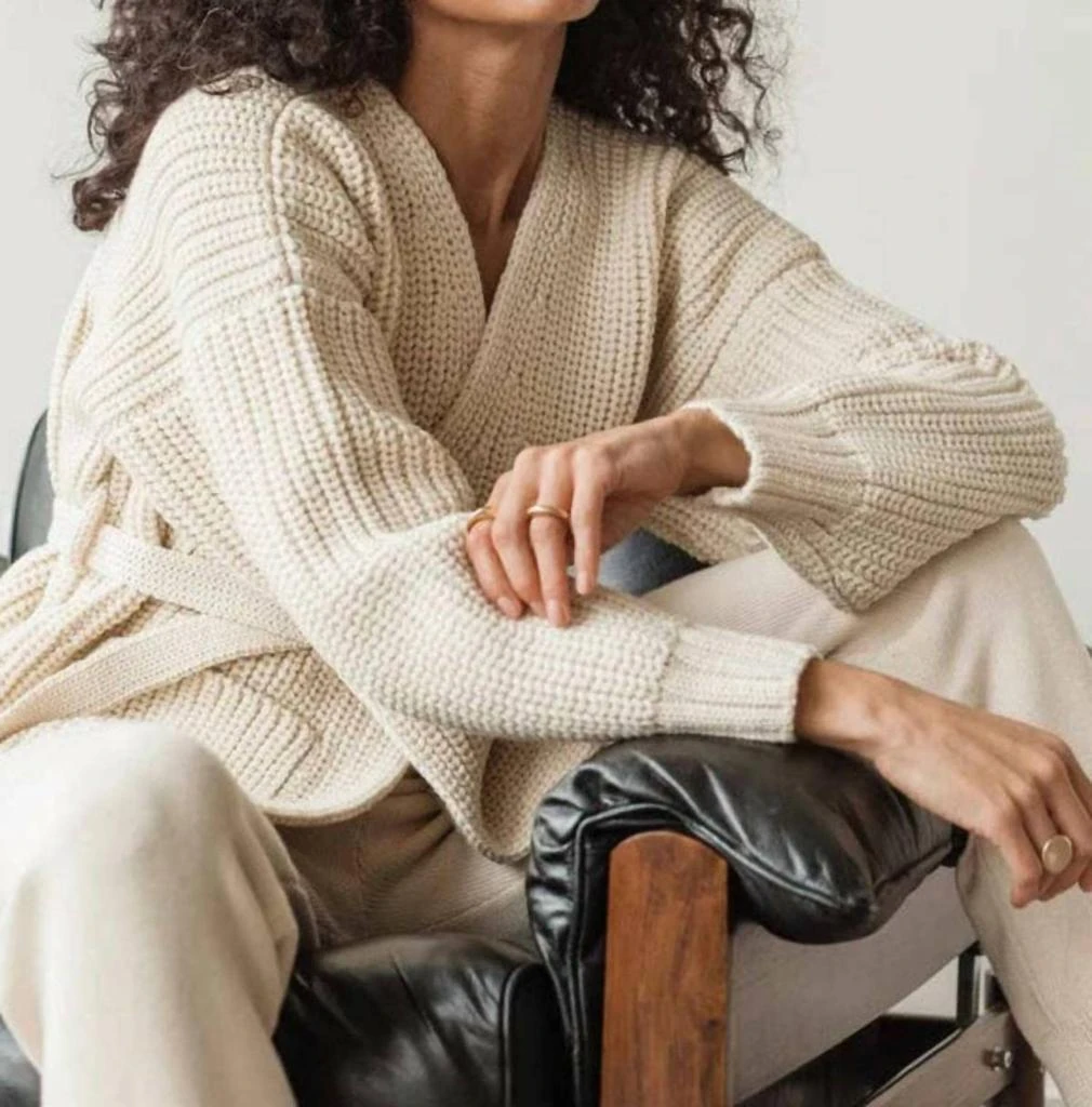 First Rite First Rite - Sweater Wrap Coat 6