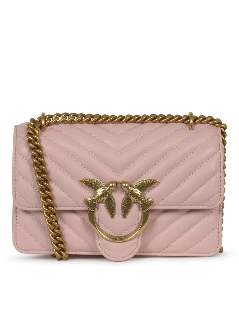 Pinko Pinko Love One Chevron Quilted Mini Crossbody Bag 1