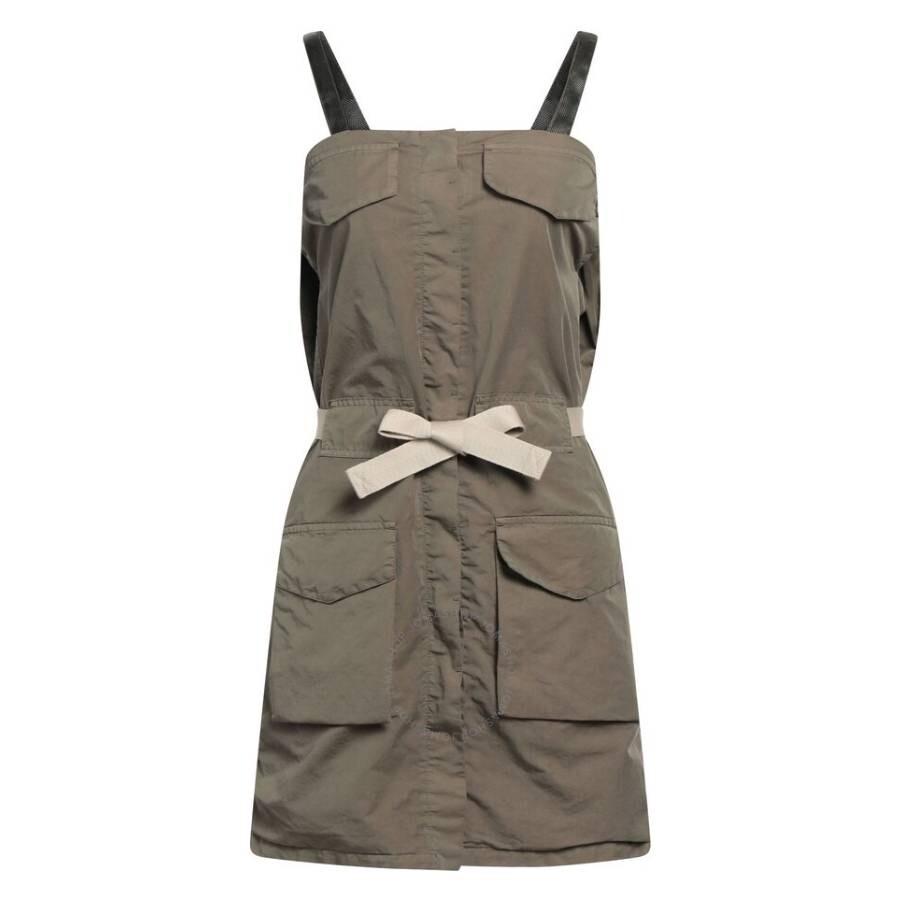 Our Legacy Army Green High Twist Solaro Short Dress