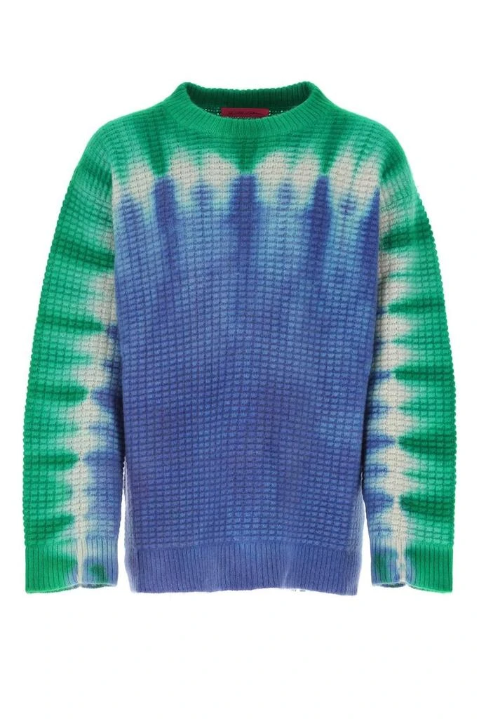 The Elder Statesman The Elder Statesman Daybreak Tie-Dyed Crewneck Jumper 1