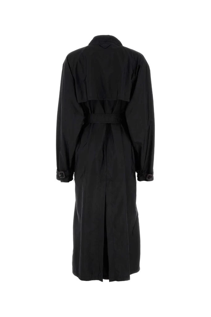 Prada Black Re-nylon Trench Coat 2