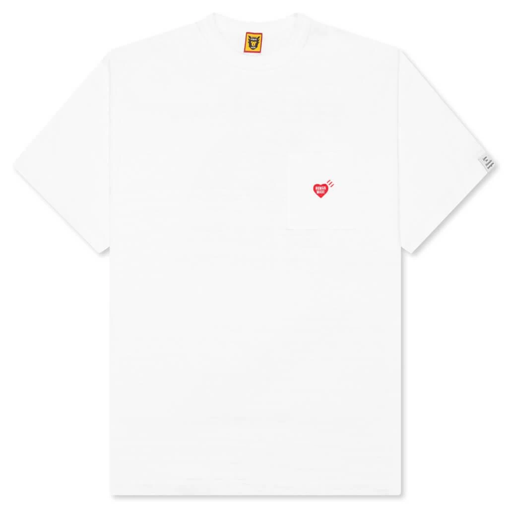 Human Made Pocket T-Shirt #2 - White 1