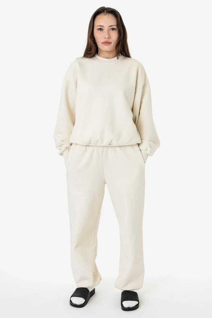 Los Angeles Apparel PLU04GD - 16oz. Garment Dye Plush Fleece Sweatpant 6