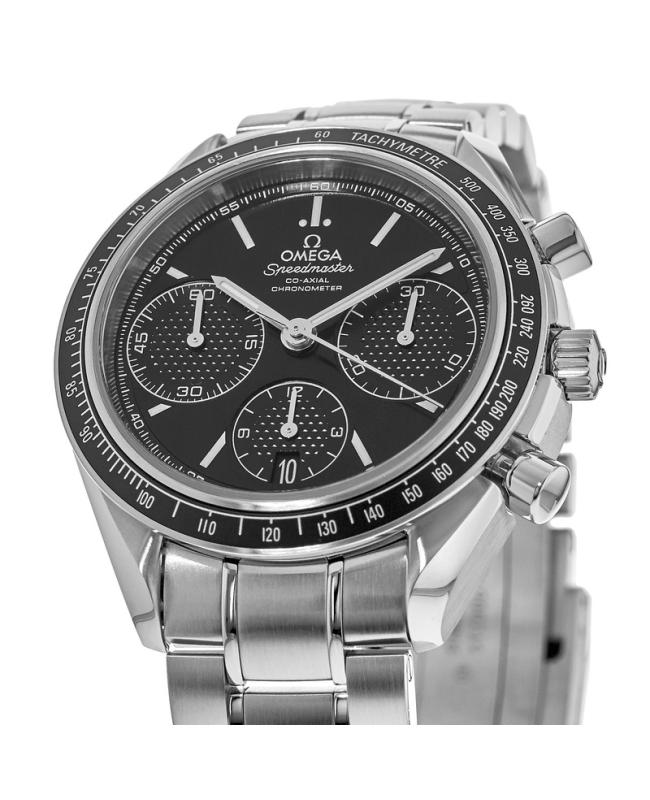 Omega Omega Speedmaster Racing Black Chronograph Dial Steel Men's Watch 326.30.40.50.01.001