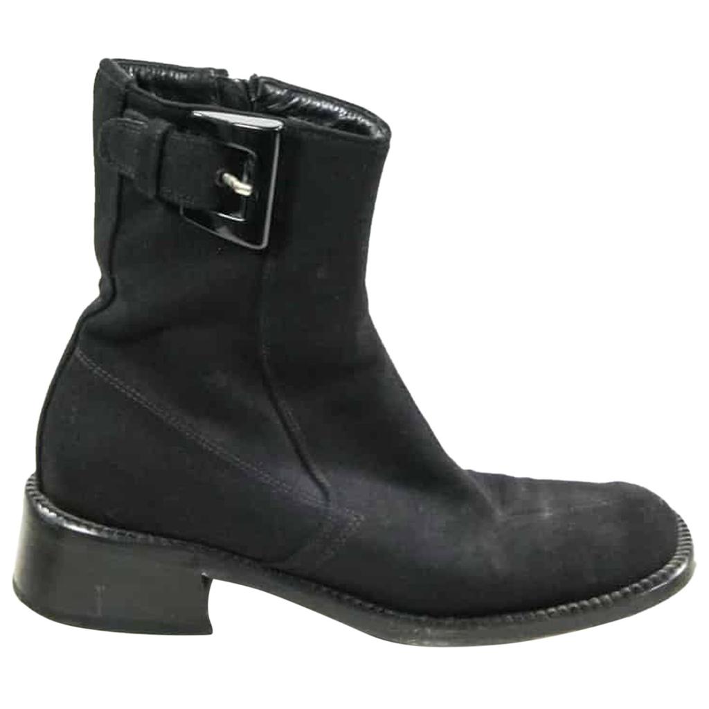 Prada Prada Leather riding boots