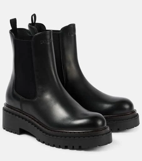 Prada Leather Chelsea boots 1