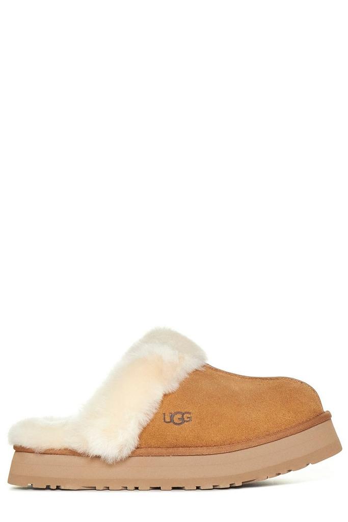 UGG UGG Disquette Logo Embossed Platform Slippers