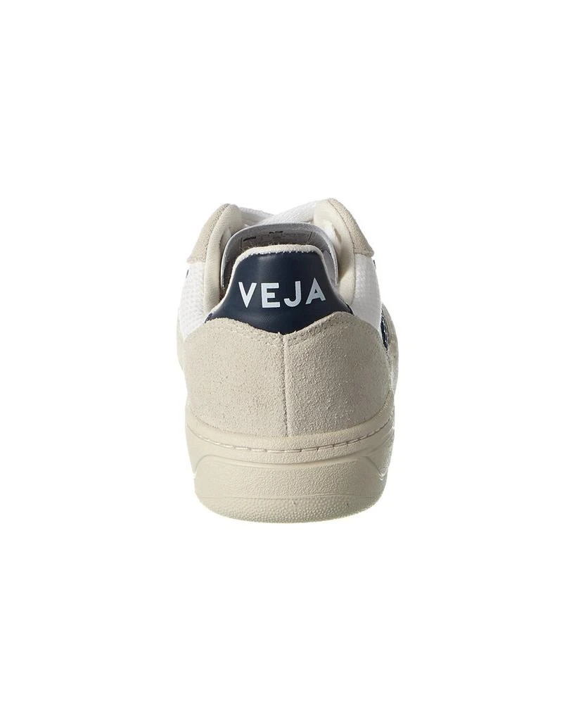 Veja V-10 Suede-Trim Sneaker 3