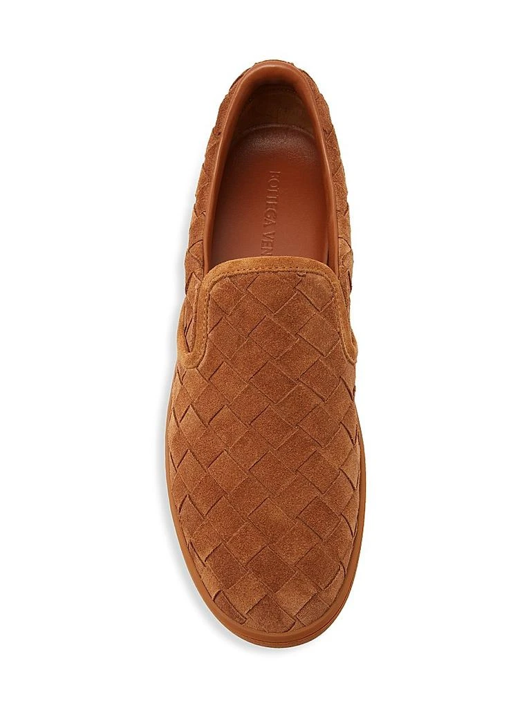 Bottega Veneta Intrecciato Leather Sneakers 5