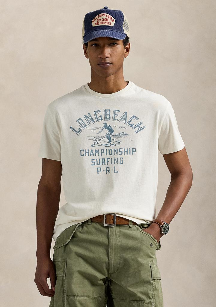 Ralph Lauren Classic Fit Jersey Graphic T-Shirt