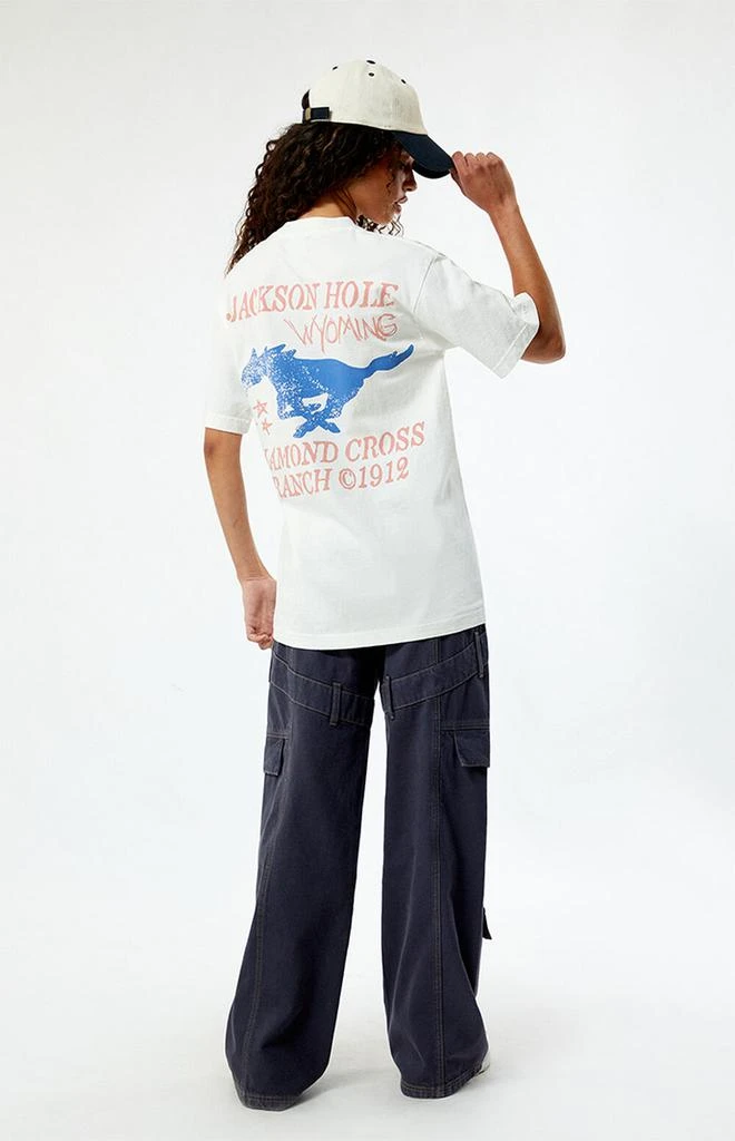 Diamond Cross Ranch Jackson Wyoming Runnin' T-Shirt 4