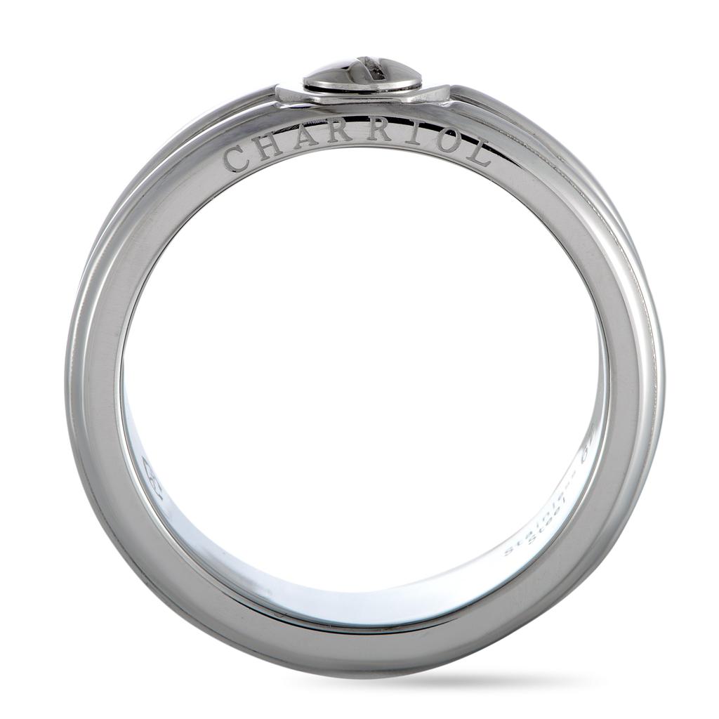 Charriol Rotonde Stainless Steel Band Ring