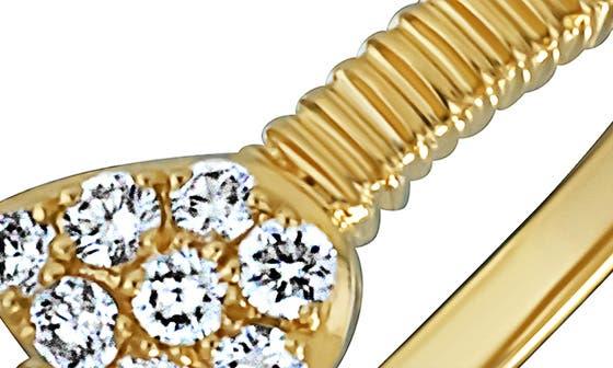 Bony Levy Mika 18K Gold Diamond Trend Ring - 0.08ctw