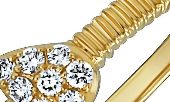 Bony Levy Mika 18K Gold Diamond Trend Ring - 0.08ctw 2