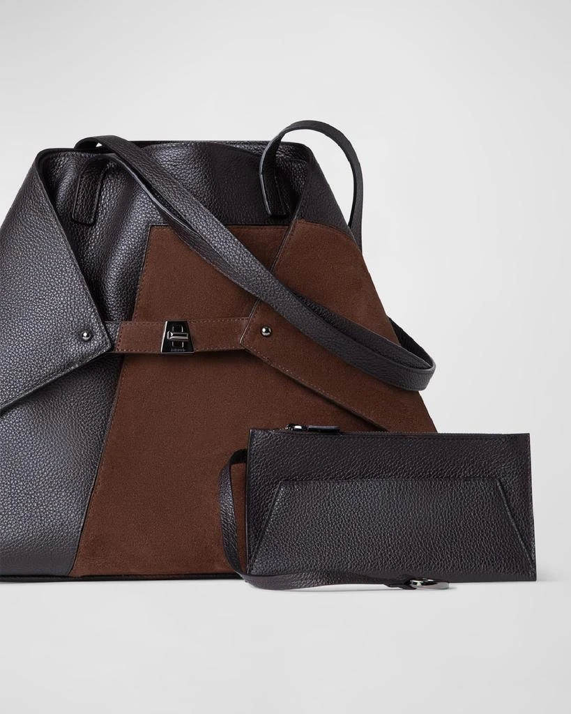Akris Ai Medium Patchwork Leather Tote Bag 4