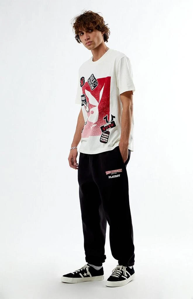 True Religion x Playboy Jogger Sweatpants 1