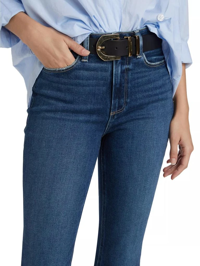 Paige Cindy Cropped Straight-Leg Jeans 6