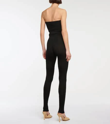 PETAR PETROV Erin ribbed-knit silk leggings 3