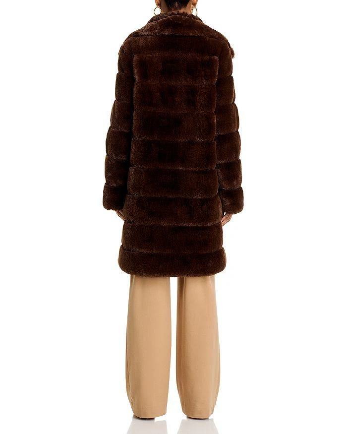 Adrienne Landau Faux Fur Coat 3