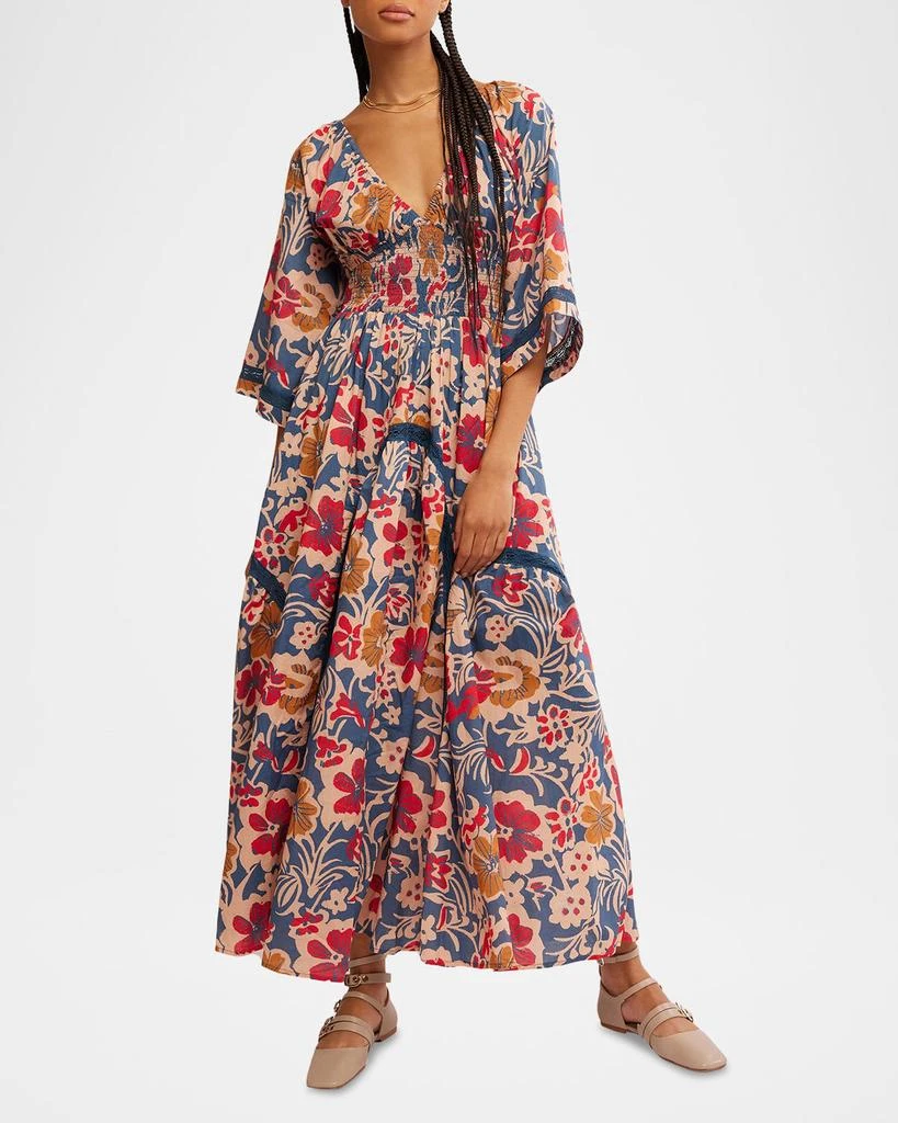 Free People Printed Dixie Maxi Dress 1