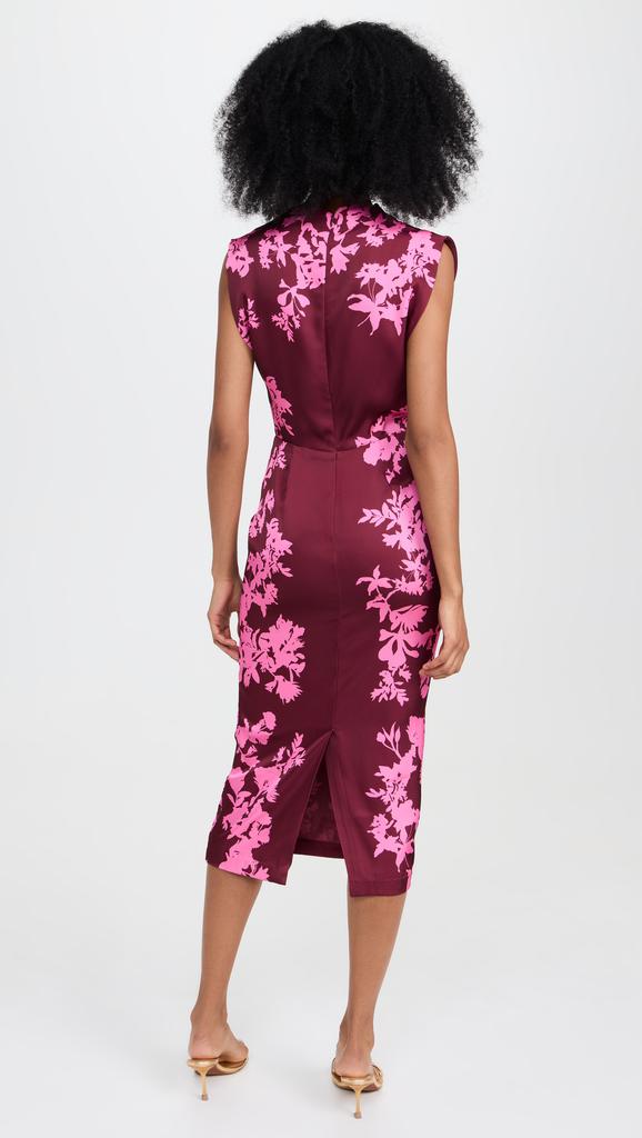 Hemant and Nandita Sleeveless Midi Dress