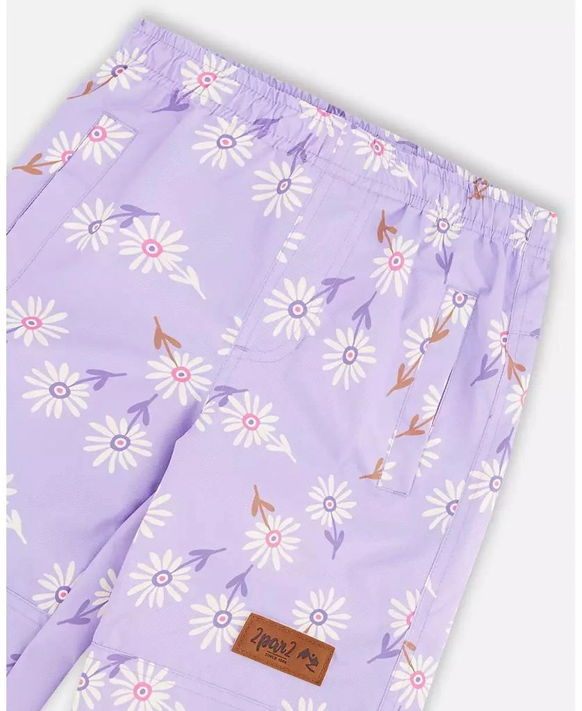 Deux par Deux Big Girls 3-in-1 Two-Piece Mid-Season Outerwear Set Print 7