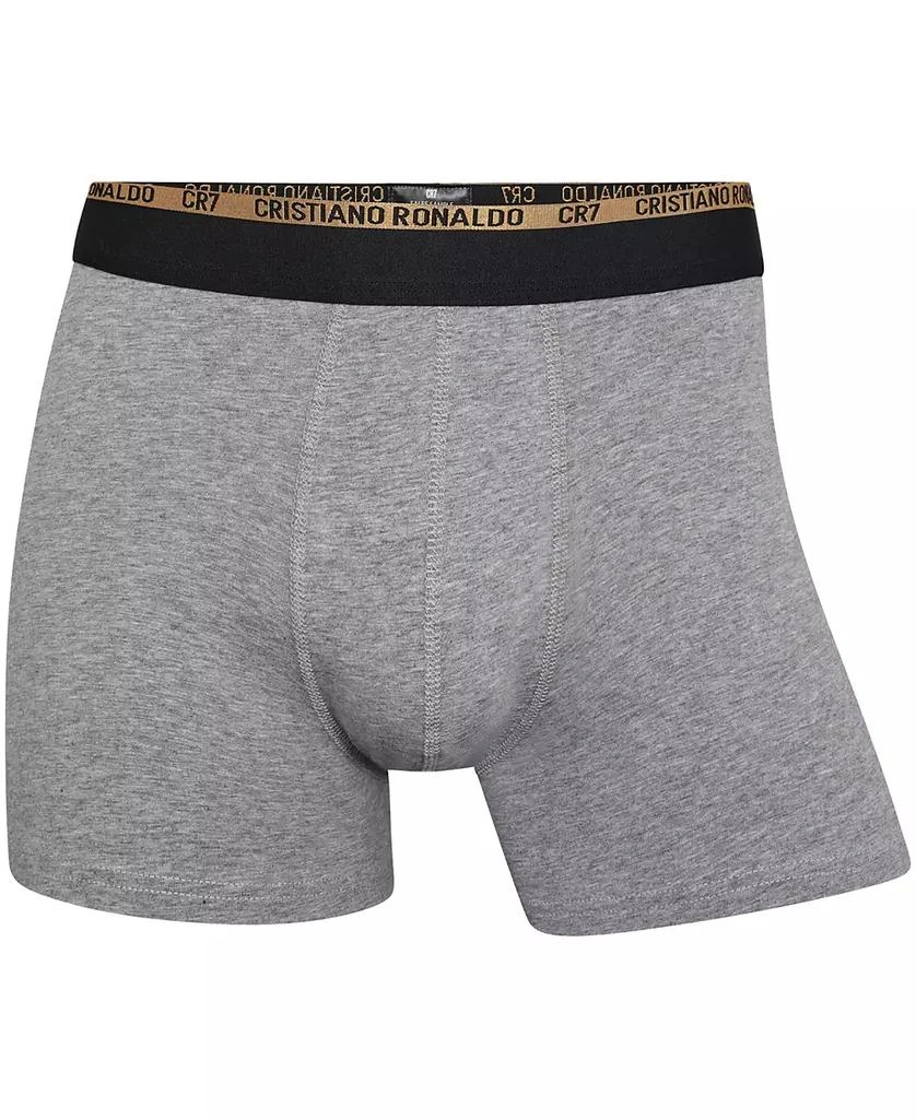 CR7 Men's Cotton Blend Comfort Waistband Trunks 10th Anniversary Gift-Box, Pack of 7 5