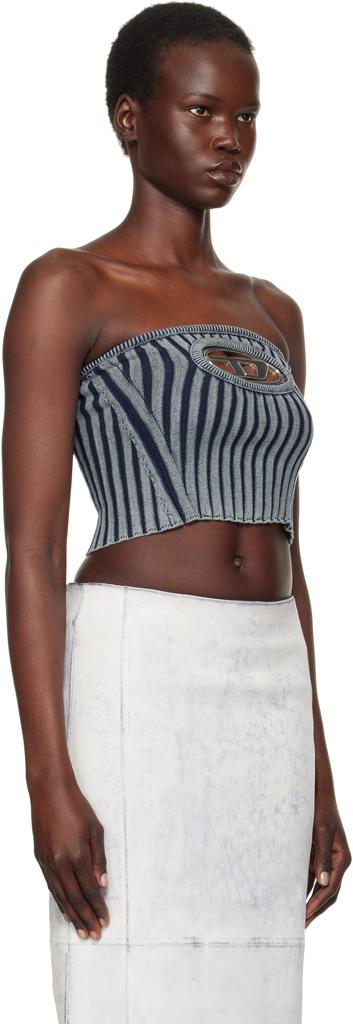 Shop Blue M-Clarksville Tube Top on Sale at BeyondStyle – Get 79
