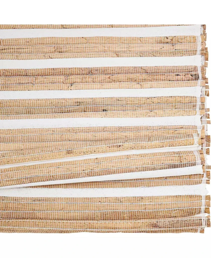 Saro Lifestyle Natural Weave Hyacinth Table Runner 2