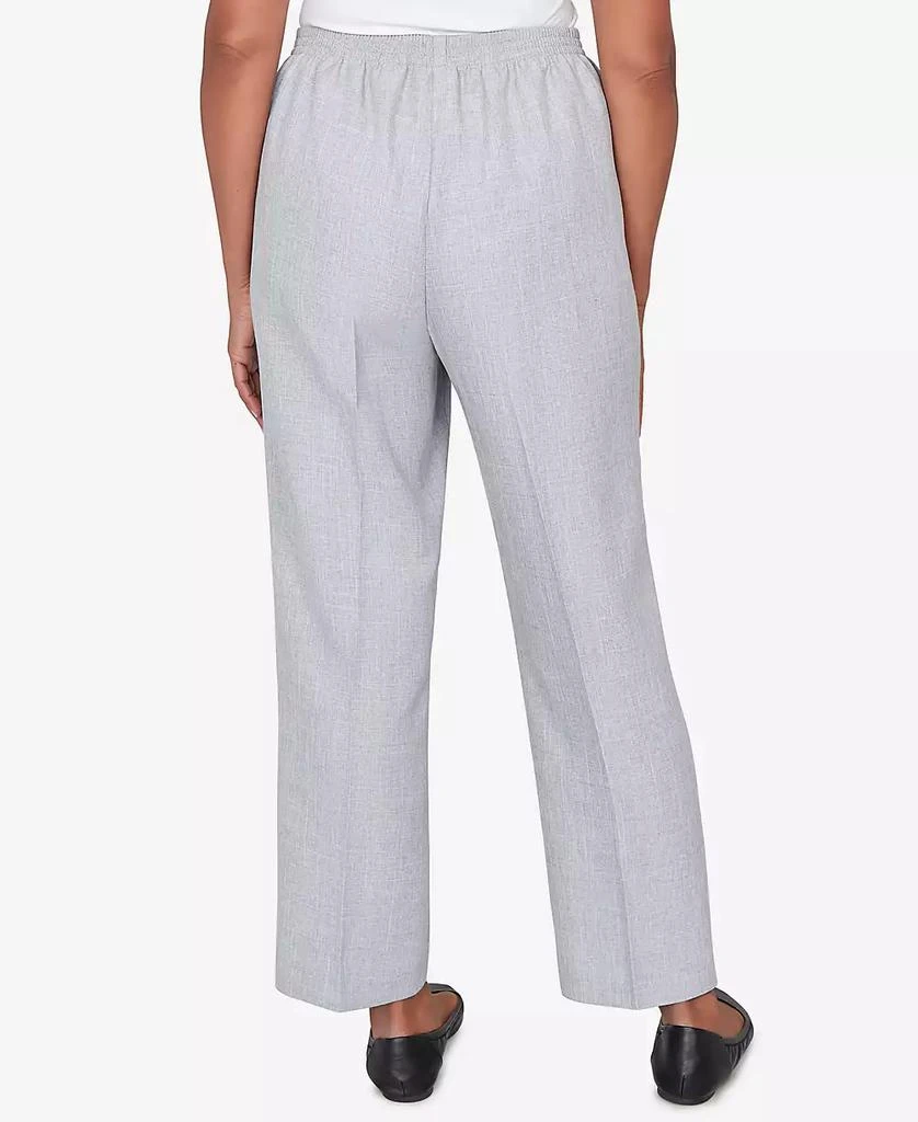 Alfred Dunner Women
s  Al Fresco Tailored Flat Front Slant Pocket Pant 5