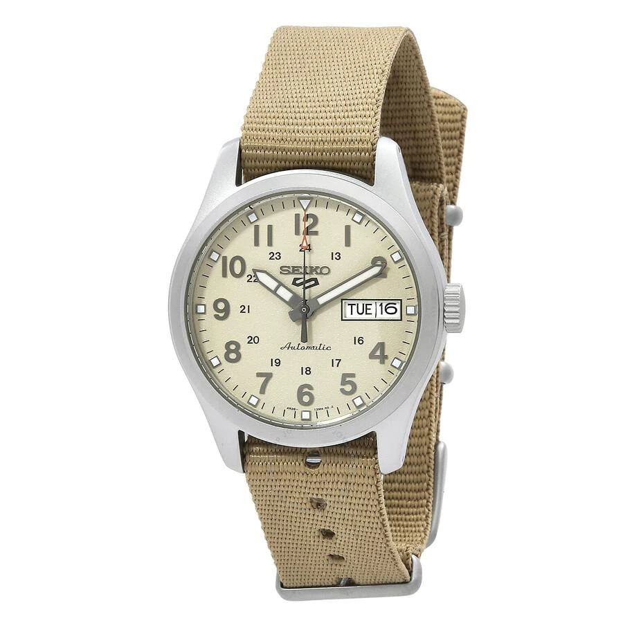 Seiko 5 Sports Automatic Beige Dial Men's Watch SRPJ83K1 1