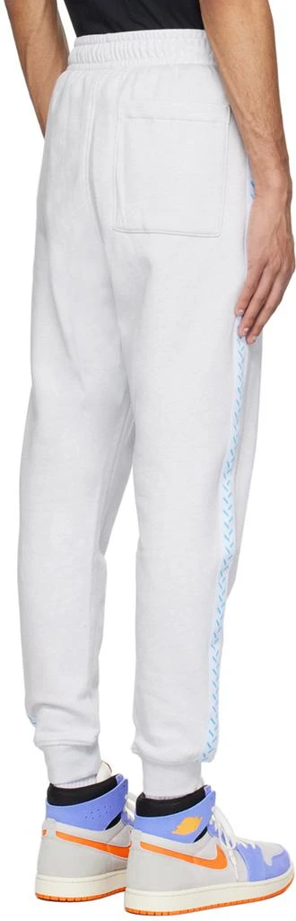 Nike Jordan Gray Embroidered Sweatpants 3