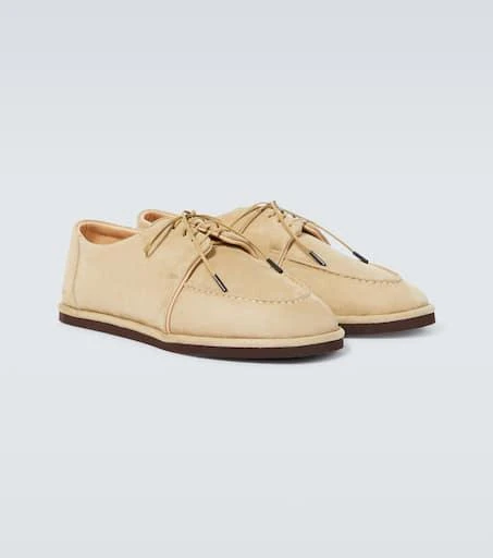 AURALEE Suede Derby shoes 5