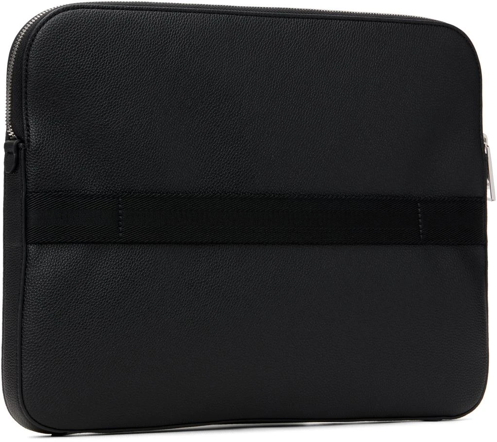 Hugo Boss Black Embossed-Logo Laptop Bag 3