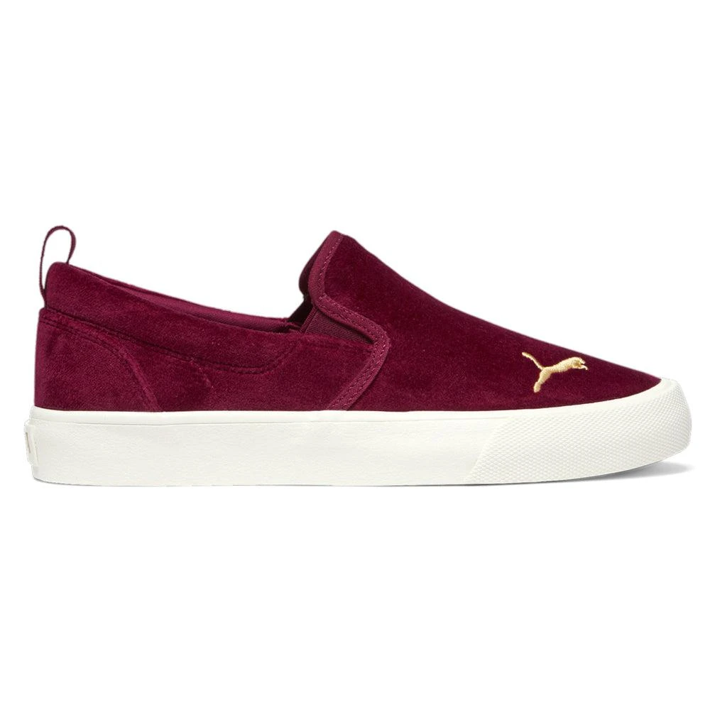Puma Bari Comfort Velvet Slip On Sneakers 1